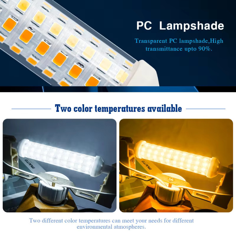 GRZBI R7S LED Lampe Cool White Ersatz für Halogen Flutlicht 220V - Bild 3