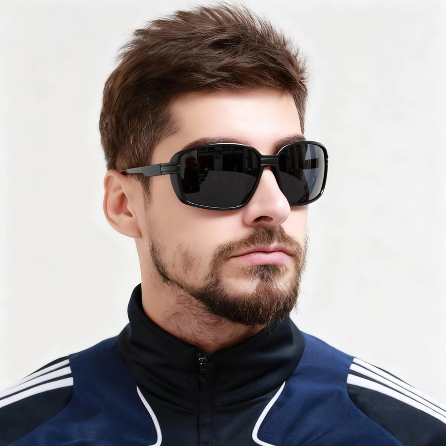 VEGUEROS Sport-Sonnenbrille, Vollrand, Unisex, Kunststoff - Bild 1