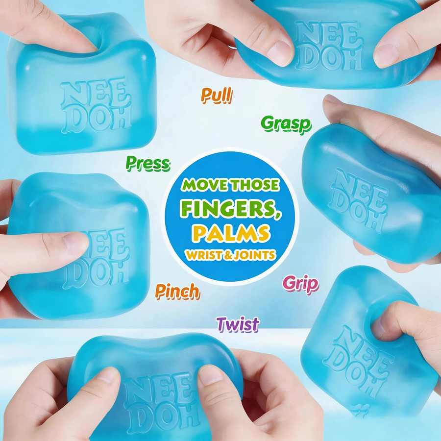 Schylling Needoh Nice Cube, Sensorisches Fidget-Spielzeug - Bild 2