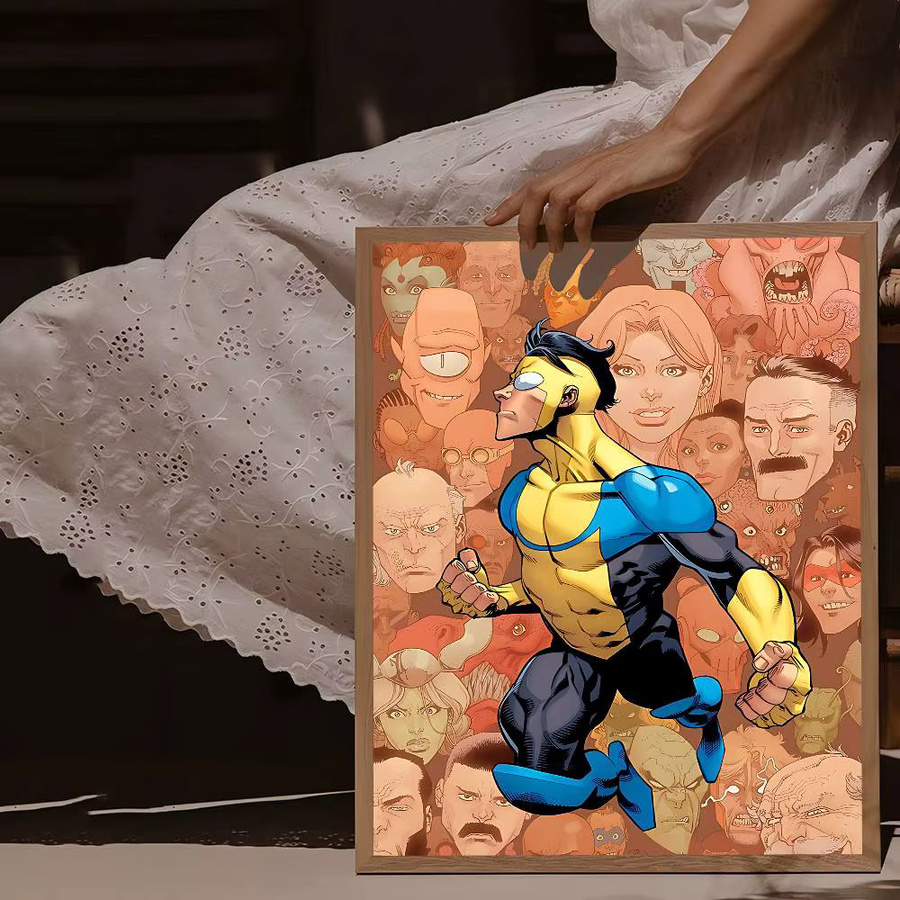 Potdemiel I-Invincible Cartoon-Poster im Vintage-Stil für deine Heimdekoration - Bild 2