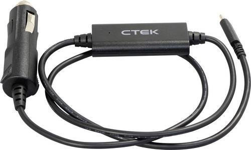 CTEK 40-464 USB-C Ladekabel für Zigarettenanzünder 12V in Schwarz - Bild 1