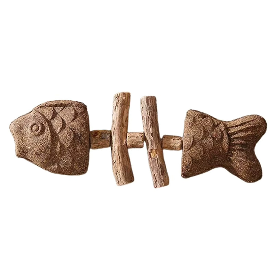 DOORSACCERY Katzen-Kaustäbchen, Fischgrätenform, 3-teiliges Set - Bild 5