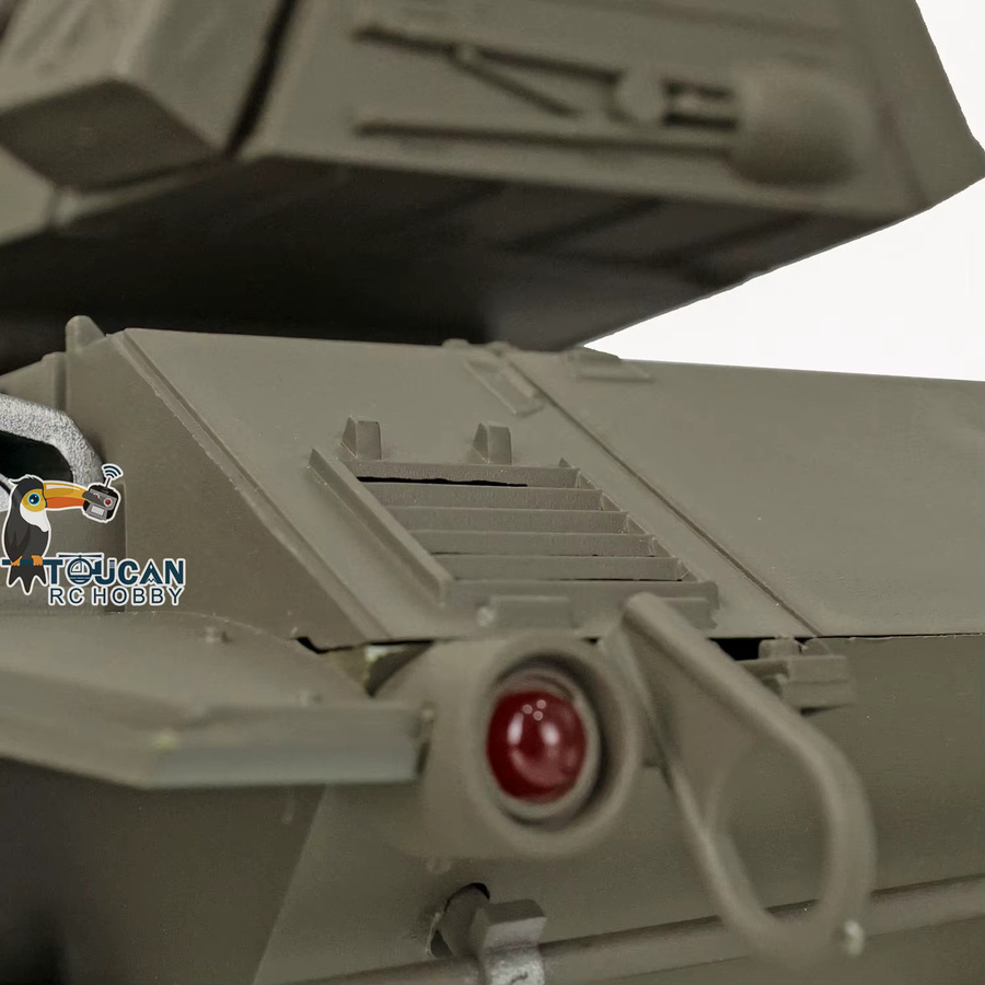 HENG LONG RC Panzer Walker Bulldog Modell 1:16 aus Kunststoff mit 2,4 GHz Fernsteuerung und Raucheinheit - Bild 2