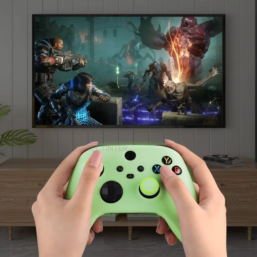 TECTINTER Silikon Schutzhülle in Leuchtend Grün für Xbox Series X/S Gamepads - Bild 3