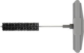 Fischer Reinigungsbürste BS Ø 8 mm in Schwarz aus Edelstahl - Bild 1