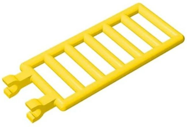 Interesting toys 6020 Riegel 7x3 Bausteine, gelb, 20-teiliges Set - Bild 1