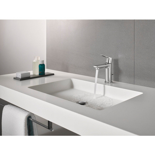 Grohe Einhand-Waschtischbatterie Lineare in Chrom, silberfarben, mit wassersparender Funktion - Bild 2
