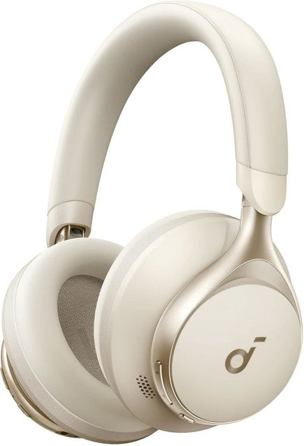 Anker Soundcore Space One On-Ear Kopfhörer mit Bluetooth und ANC in Creme/Beige - Bild 1