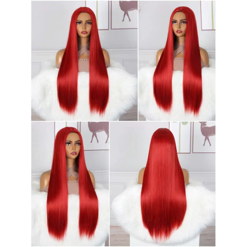Suri Hair Perücke, extra lange gerade synthetische Perücke - Bild 3