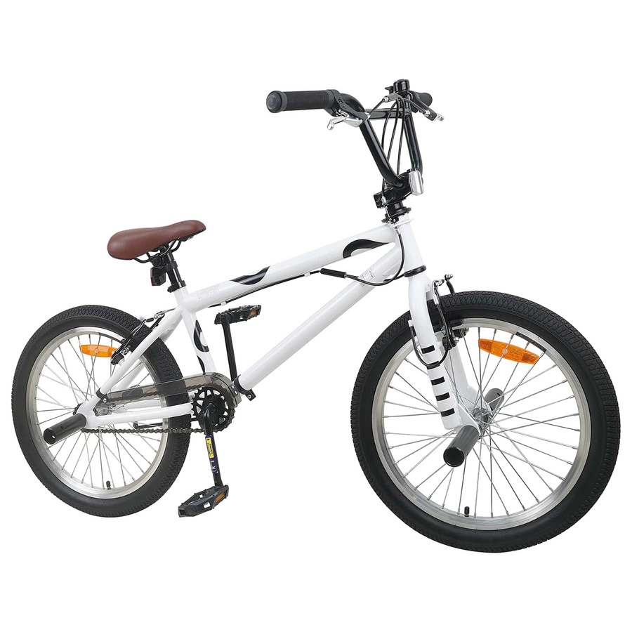 VD Home Furnishing BMX-Fahrrad 20 Zoll für Personen über 9 Jahre Weiß - Bild 1