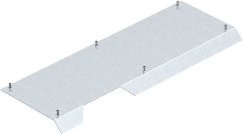 OBO Bettermann AIKF D 25040T150 Blinddeckel in Silber - Bild 1