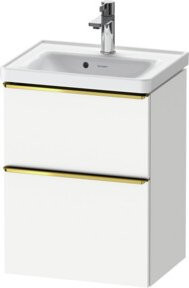 Duravit Waschtischunterschrank D-Neo, weiß glänzend, Wandmontage, B/T/H: 48,4 x 37,2 x 62,5 cm - Bild 1