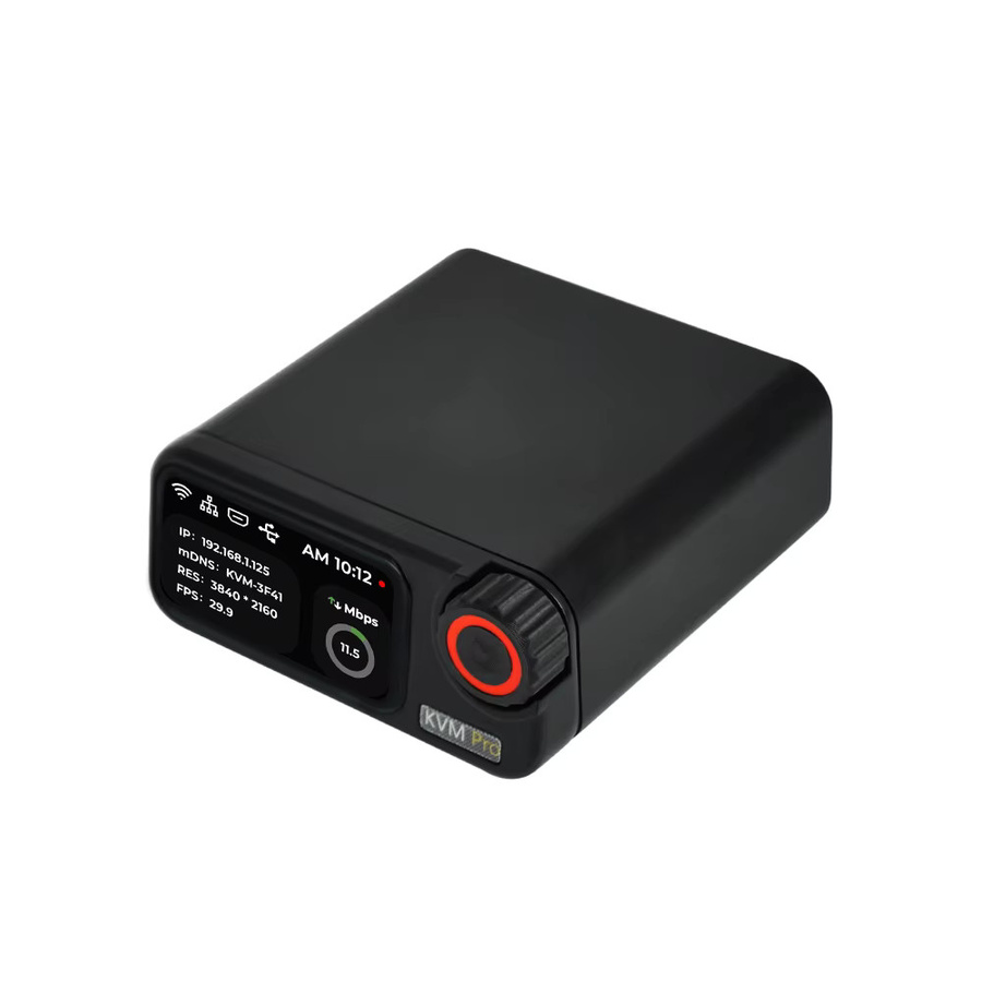 Sipeed NanoKVM-Pro IP-KVM mit 4K UHD, HDMI, Wi-Fi 6 und PoE in Schwarz - Bild 2