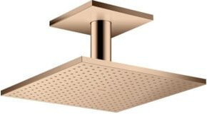 Hansgrohe Axor Kopfbrause Decke Rain quadratisch Gold B/B/H: 30,0 x 30,0 x 30,0 cm - Bild 1