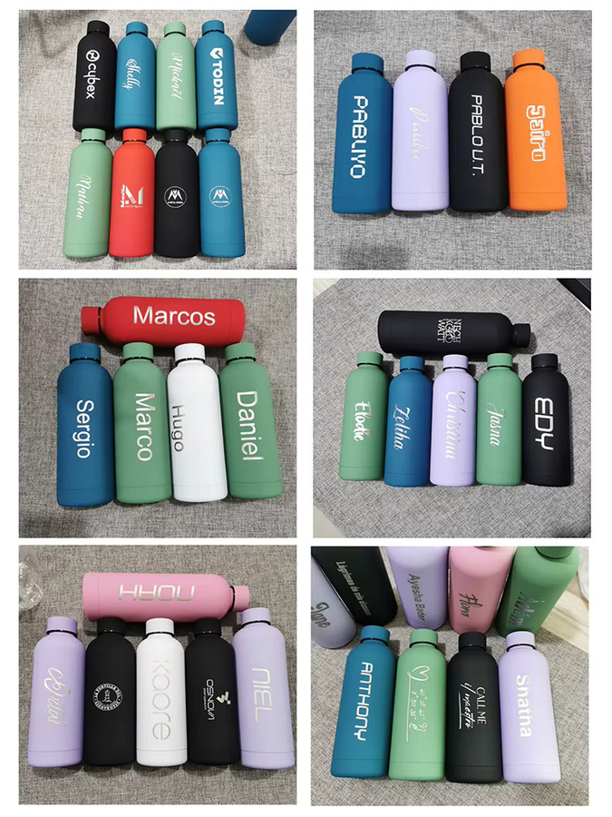 Feeyue Thermoskanne aus Edelstahl in Grün, isolierte Wasserflasche für Outdoor und Sport, 500–1000 ml - Bild 6