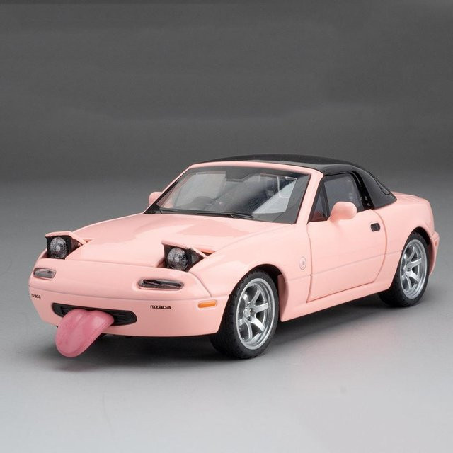 MX5 RX7 Spielzeugauto Modell, Diecast Metall, Maßstab 1:32, ab 14 Jahren - Bild 1