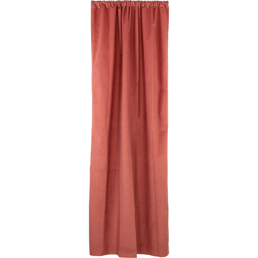 OBI Vorhang mit Tunnelzug in Terracotta, 2er-Set, Blackout, Breite: 135 cm, Höhe: 250 cm - Bild 2