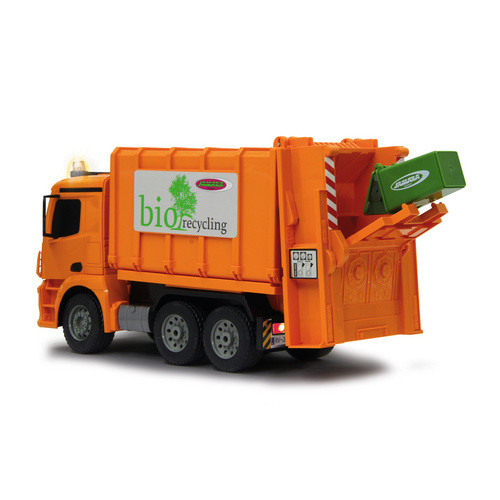 Jamara Mercedes-Benz Müllwagen 1:20 orange ab 6 Jahren - Bild 2