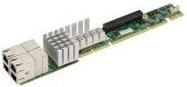 Supermicro Netzwerkkarte AOC-UR-i4XT Ethernet LAN Add-on Card in Silber - Bild 1
