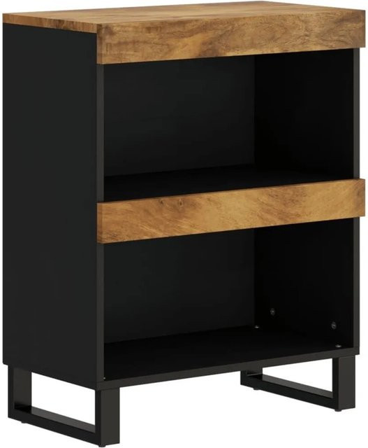 vidaXL Beistellschrank aus Massivholz Mango in Honigbraun, B/T/H: 60 x 33 x 75 cm - Bild 1