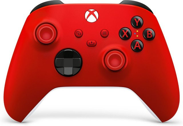 Microsoft Xbox Wireless Controller Pulse Red für Xbox Series X|S, Xbox One, PC und Mobile mit Bluetooth und 3,5 mm Klinkenanschluss - Bild 1