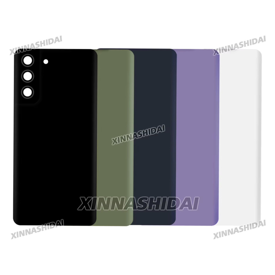 Samsung Galaxy S21 FE Ersatz Gehäuse Set mit Rückseite und Batterie in Schwarz - Bild 2