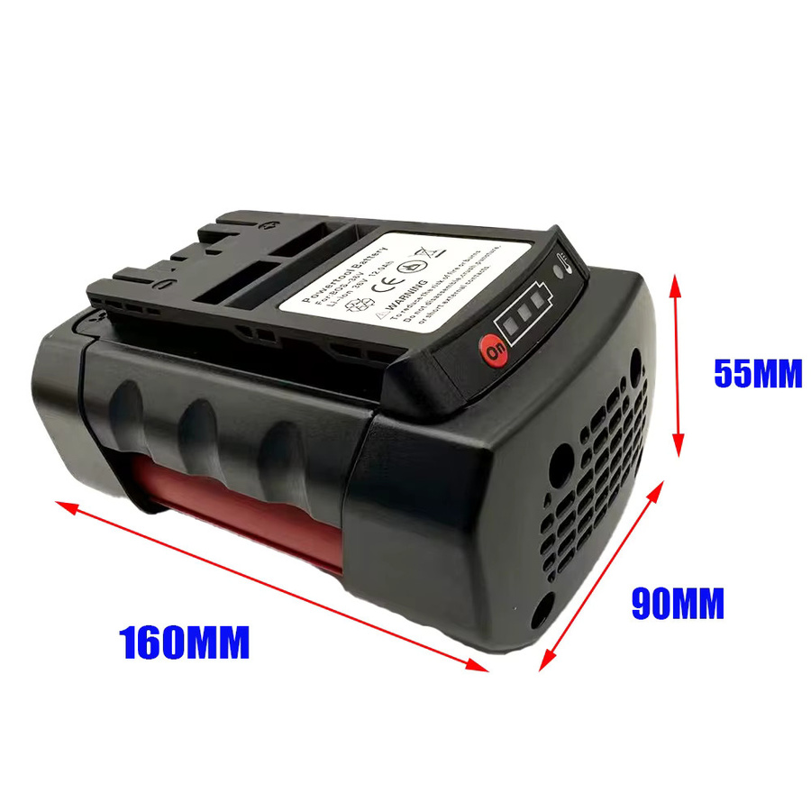ANKALA Ersatz-Akku 36 V 18000 mAh für Bosch Akku-Elektrowerkzeuge BAT810 BAT840 2607336173 D70771 GBH 36V-LI 36VF-LI - Bild 3