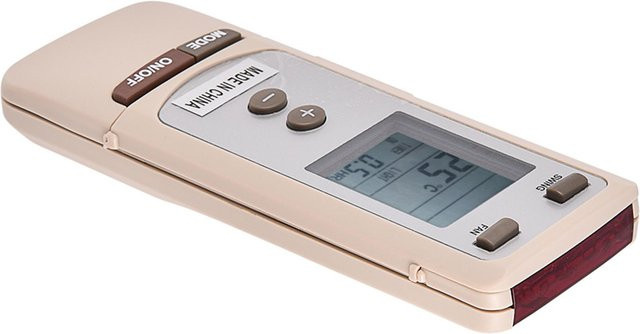 Ersatz-Fernbedienung für GREE Klimaanlagen Modelle Y512 und Y502 in Beige - Bild 1