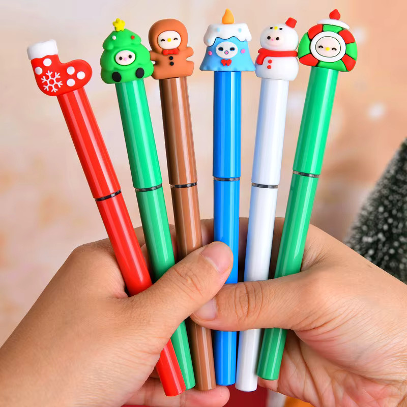 TWBEB Cartoon Rollerball Stifte Set, 6 Stück, schnelltrocknende Tintenstifte in Mehrfarbig, ideal für Studenten und Lehrer - Bild 3