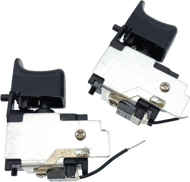 HBXINTAO Einstellbarer bürstenloser Bohrmaschinen-Druckknopfschalter mit Geschwindigkeitsregler für 15 VDC/24 VDC, 25 A, Schwarz - Bild 1