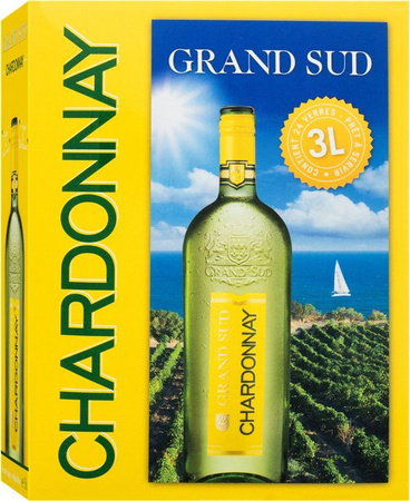 Grand Sud Chardonnay Weißwein trocken Bag-in-Box 3,0 l