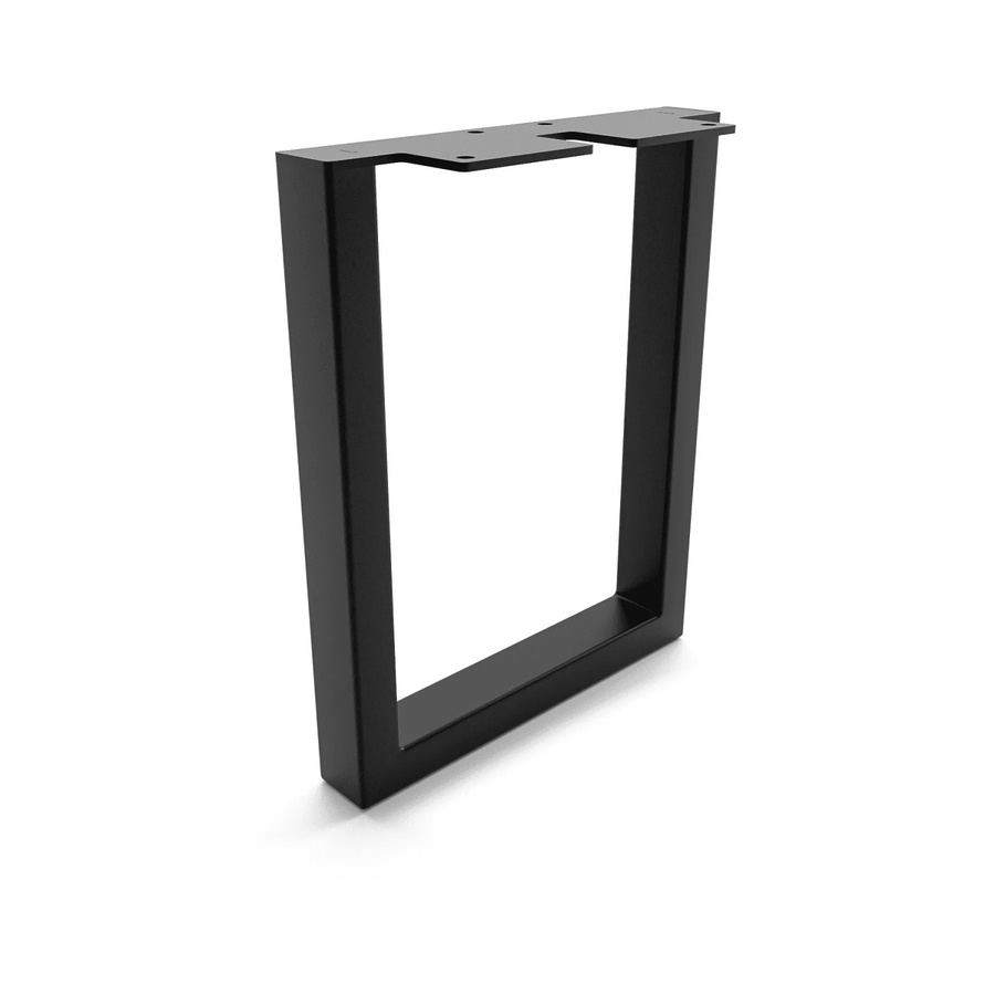HEVVA Möbelbein GRAZ Schwarz Höhe: 25 cm, Tiefe: 20 cm - Bild 2