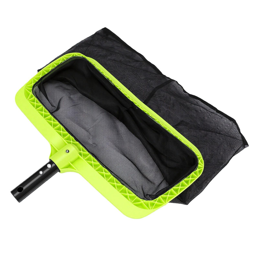 Fishine Pool Laubkescher mit tiefem Feinstickbeutel aus Polyester und abnehmbarem Griff für oberirdische Pools, Teiche und Wasserspiele, 44 cm - Bild 4