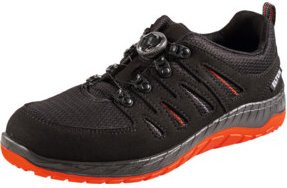 Elten Sicherheitshalbschuh Maddox Boa Black-Red Low ESD S3 in Schwarz-Rot, Größe 44 - Bild 3