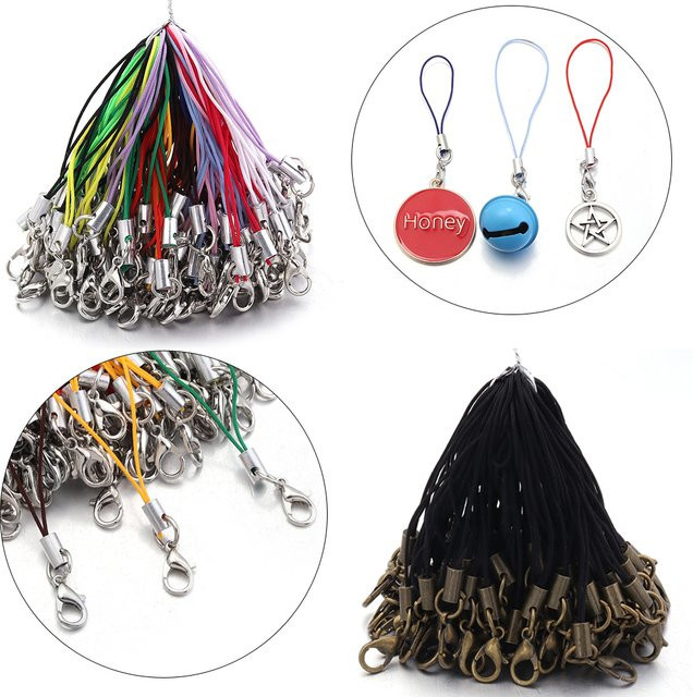 Karabinerverschluss Lanyard Strap Cord, Polyester, Bunt - Bild 1