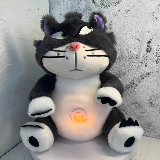 Anime Figur Luzifer Katze James Sullivan Plüschtier, mit Musik und Licht, ab 14 Jahren - Bild 1