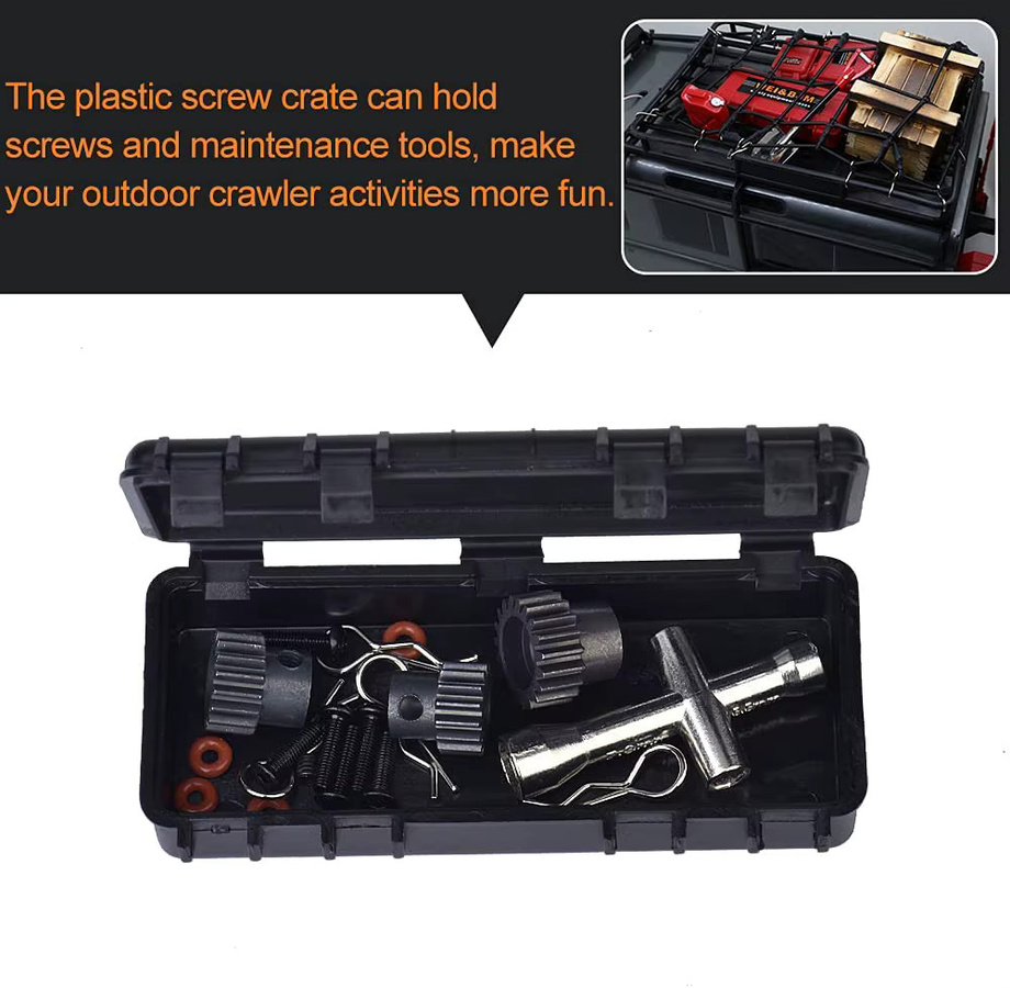 OGRC RC Crawler Autodach Dekoration, 9in1 Set, Zubehör - Bild 5