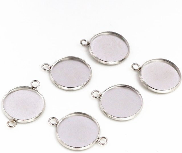 Wadsfred Anhänger, Edelstahl, Silber, Charms, Unisex - Bild 1