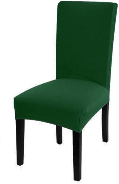 Einfarbiger Stuhlbezug aus Spandex-Stretch von RTTIME in Dunkelcyan für Esszimmer und Hochzeitsbankette - Bild 1