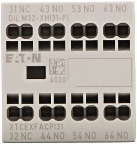 Eaton Hilfsschalterblock DILM32-XHI31-PI mit 3 Schließern und 1 Öffner 4A - Bild 1
