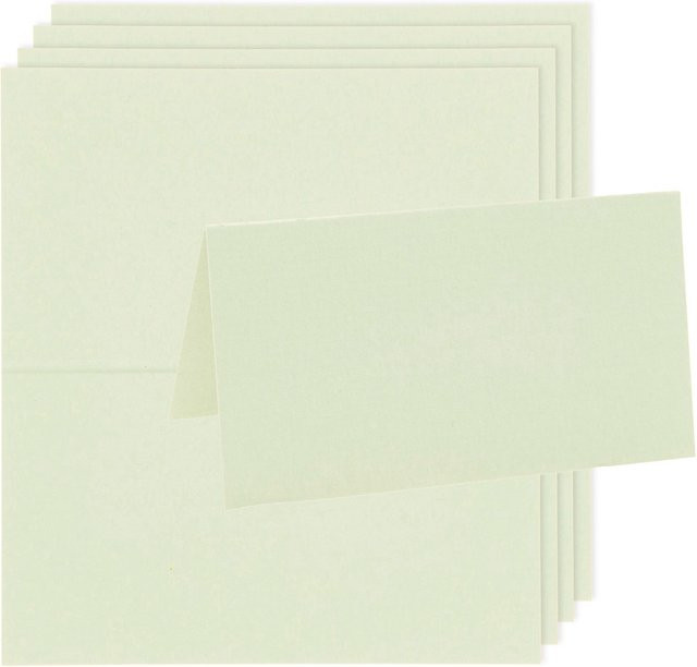 Rico Design Paper Poetry Luxury Tischkarten in Salbeigrün - Bild 1