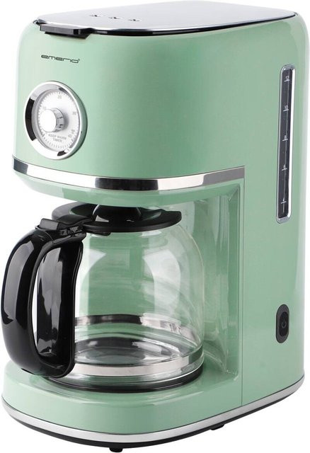 Emerio Kaffeeautomat CME-133280.3 in Mint mit Glaskanne und Edelstahl, B/H/T: 18,9 x 32,1 x 29,6 cm - Bild 1