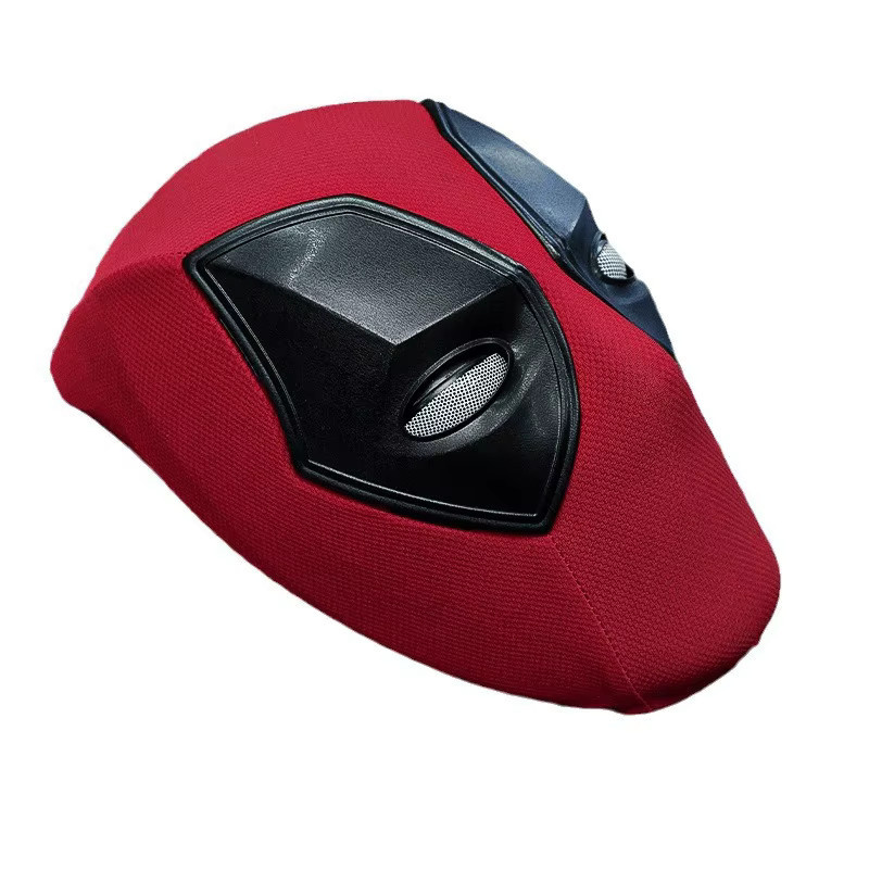 Beast Kingdom Deadpool Maske Faceshell Cosplay, Rot, Bunt / Mehrfarbig - Bild 5