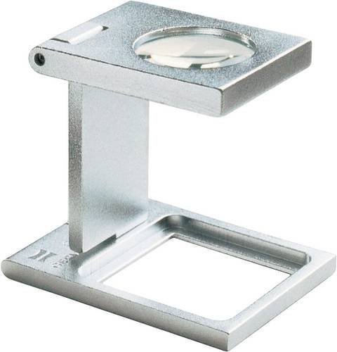 Eschenbach 1258 Fadenzähler in Silber mit 6-facher Vergrößerung und 22,6 mm Linsendurchmesser - Bild 1