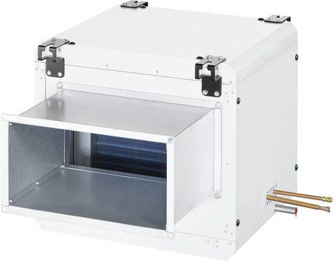 Helios Kühlregister Kaltwasser AIR1-KR KW XC 500 in Weiß und Edelstahl - Bild 1