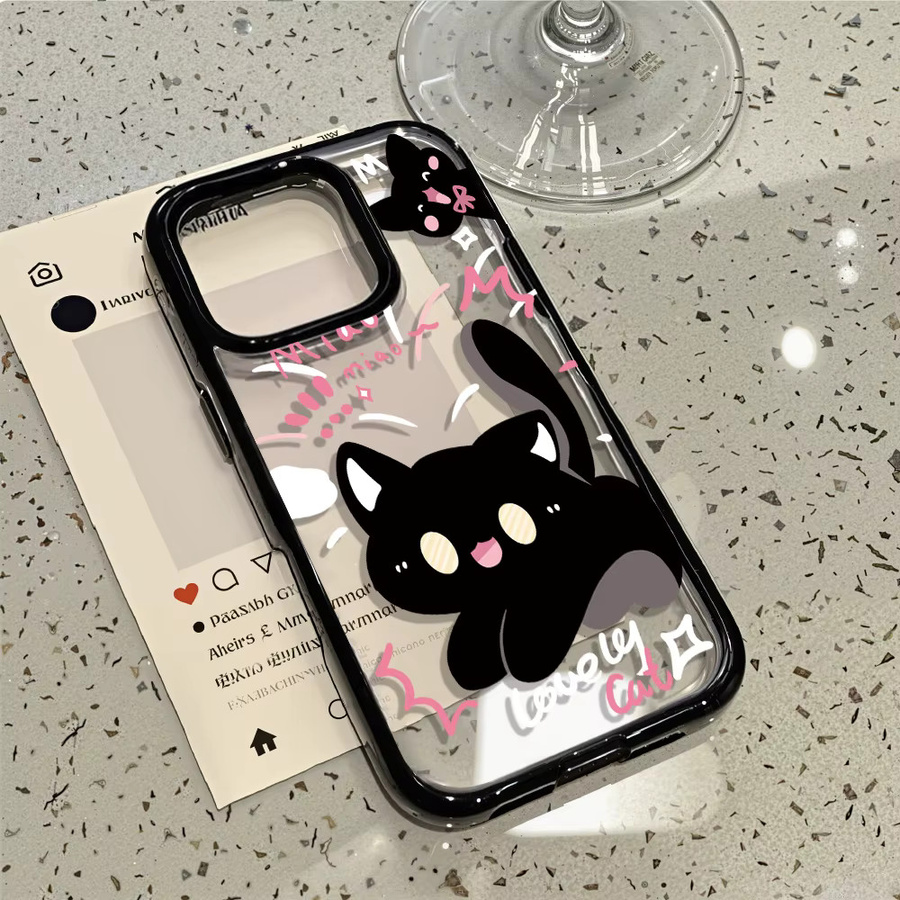 Luxus Katzen Motiv Handyhülle aus Acryl für dein Apple iPhone 17 Pro Max - Bild 5