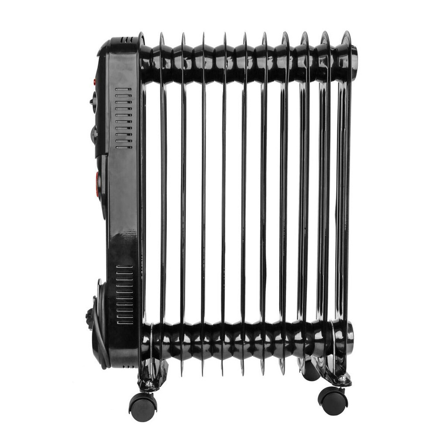 Emerio Ölradiator HO-132338.1 in Schwarz mit 2500 W, B/H/T: 24 x 62,5 x 45 cm - Bild 3