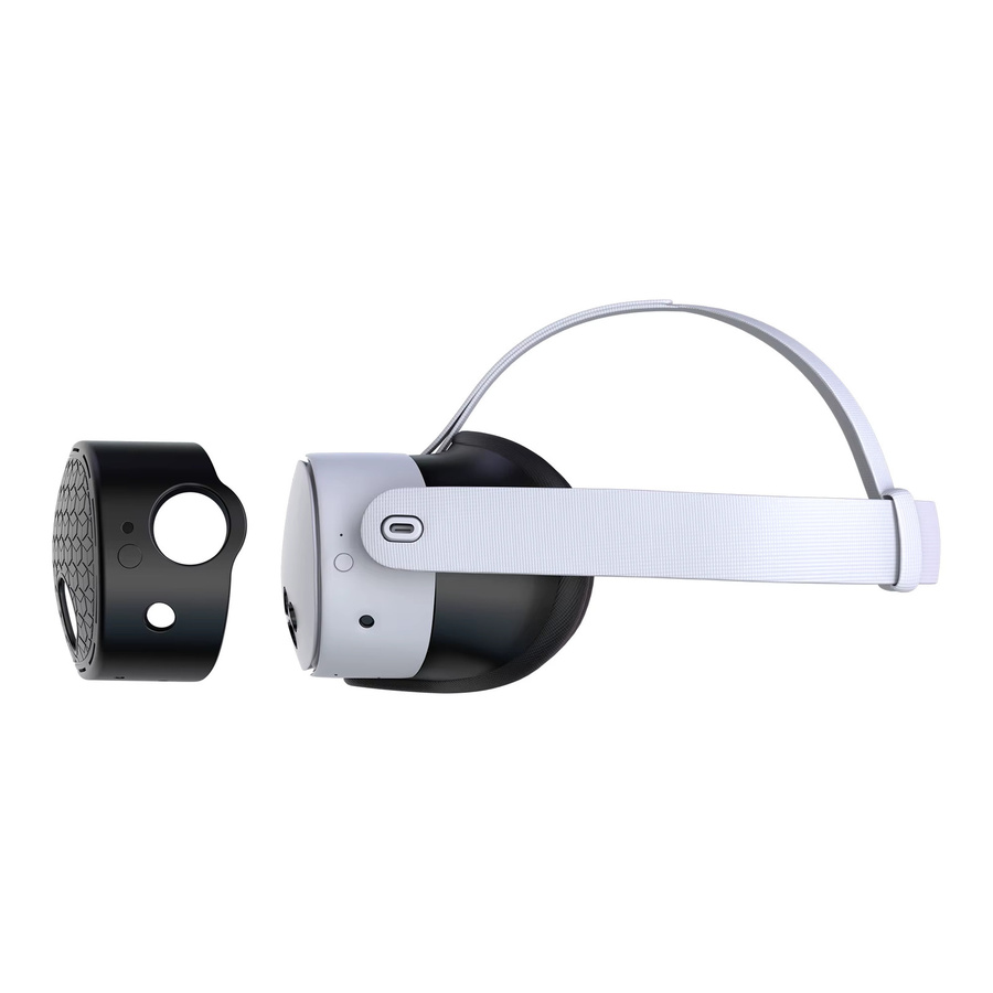 DEVASO Silikon-VR-Schutzhülle in Schwarz für Meta Quest 3S Zubehör - Bild 1