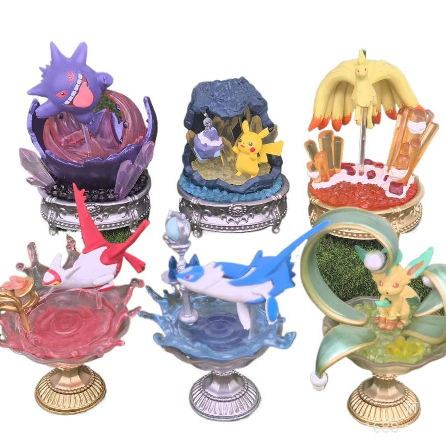 Bandai Pokémon Dream Box Pikachu Gangar Latios, Animationsfiguren-Sammlung - Bild 1