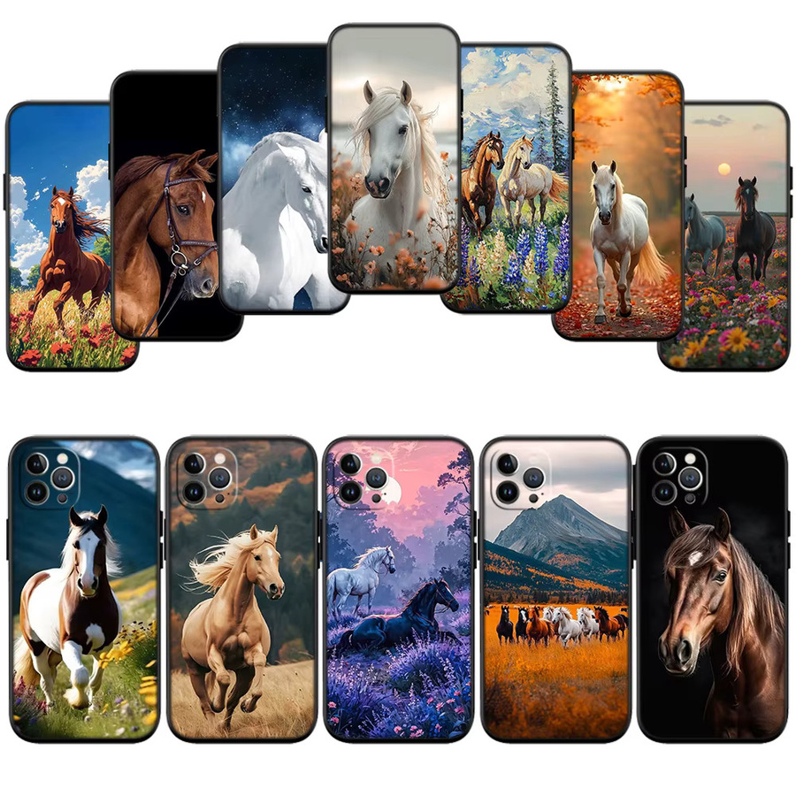 Fine Horse Handyhülle für Huawei Mate 20 Pro, P30 Lite und weitere Modelle in Multicolour - Bild 2